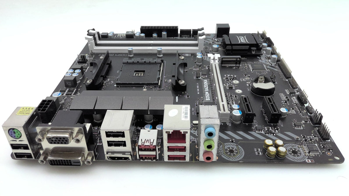 MSI B350M BAZOOKA Motherboard  Socket AM4 DDR4 Micro ATX