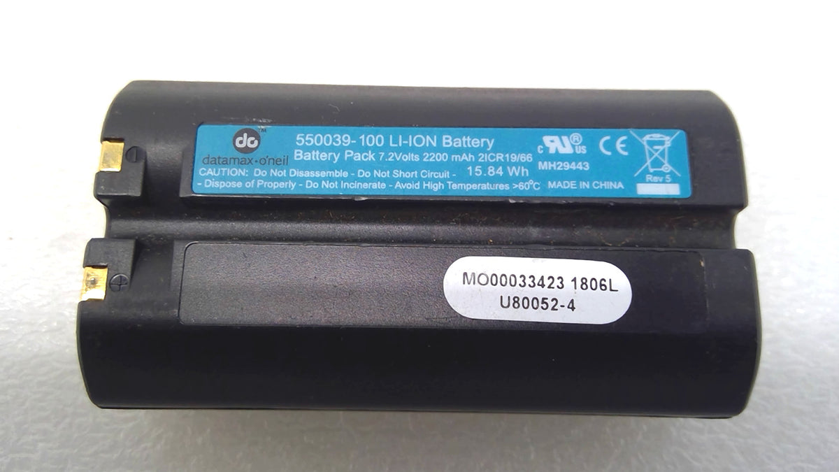 Original O'Neil 550039-100 Battery for MicroFlash 4T 4Te Intermec PrintPad 7.2V