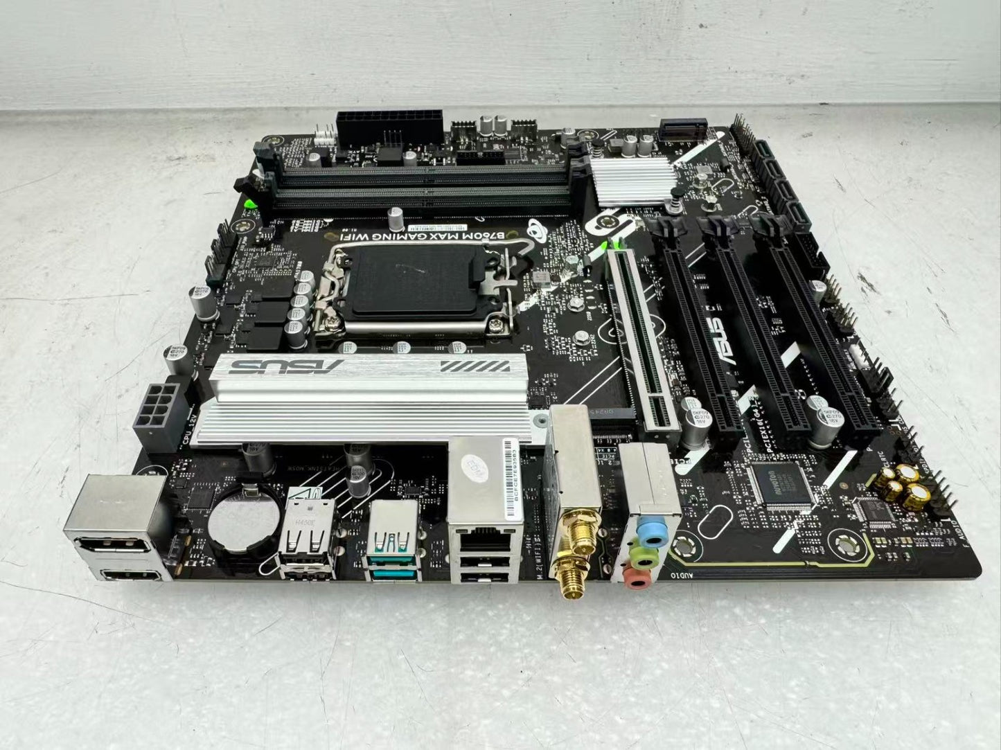 ASUS B760M MAX GAMING WIFI Motherboard DDR5 Intel Socket 1700 *READ**