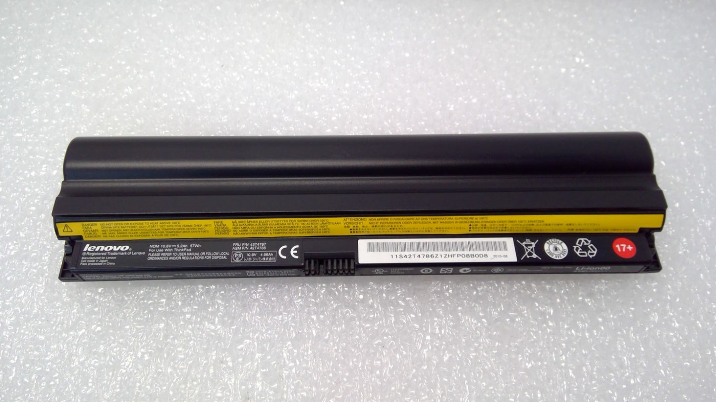 OEM Lenovo Battery ThinkPad X100e X120e 10.8V 57WH 42T4787