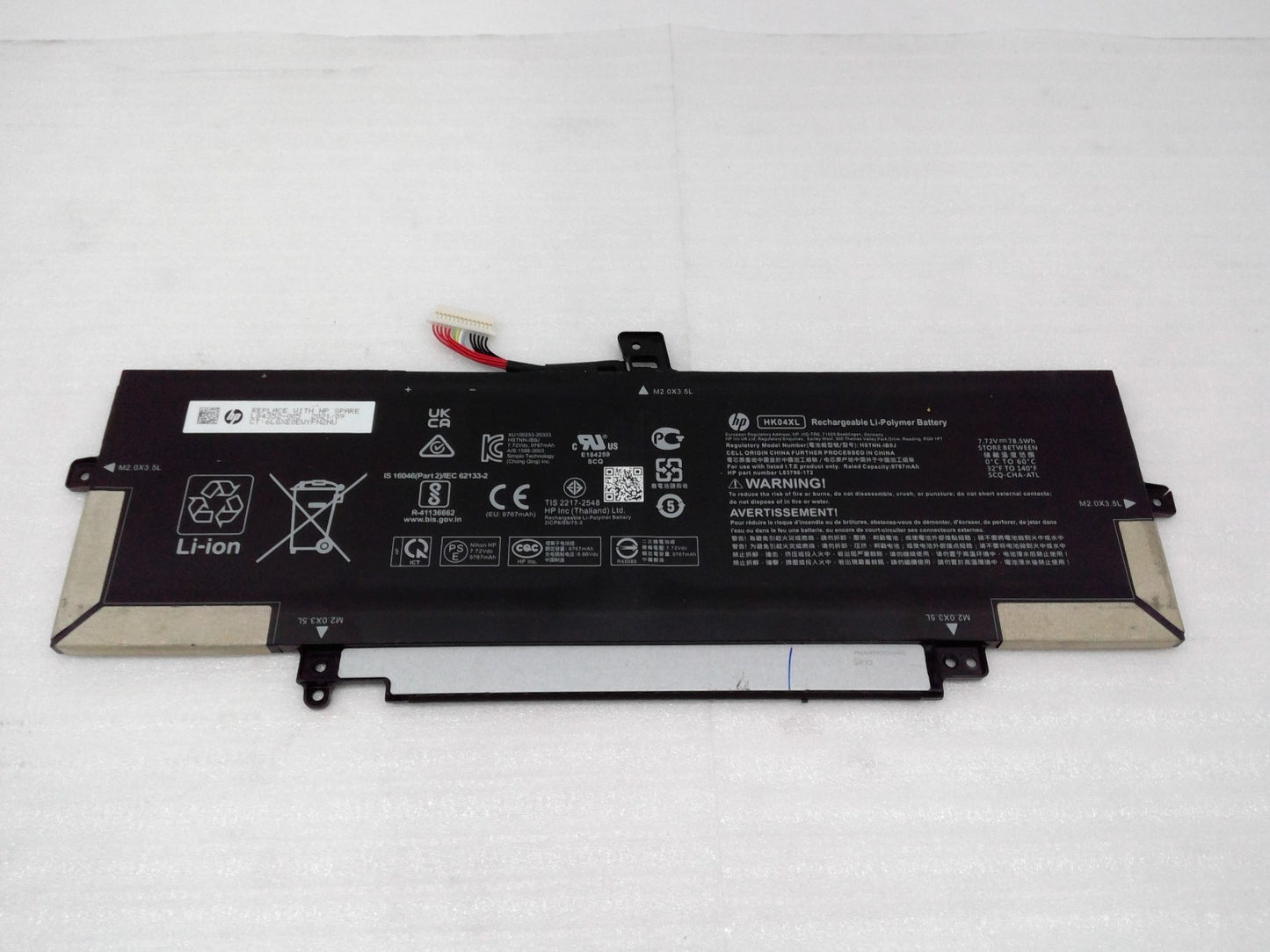 Original HP Battery 7.72V 78.5Wh For EliteBook X360 1030 G7 G8 L82391-005 HK04XL