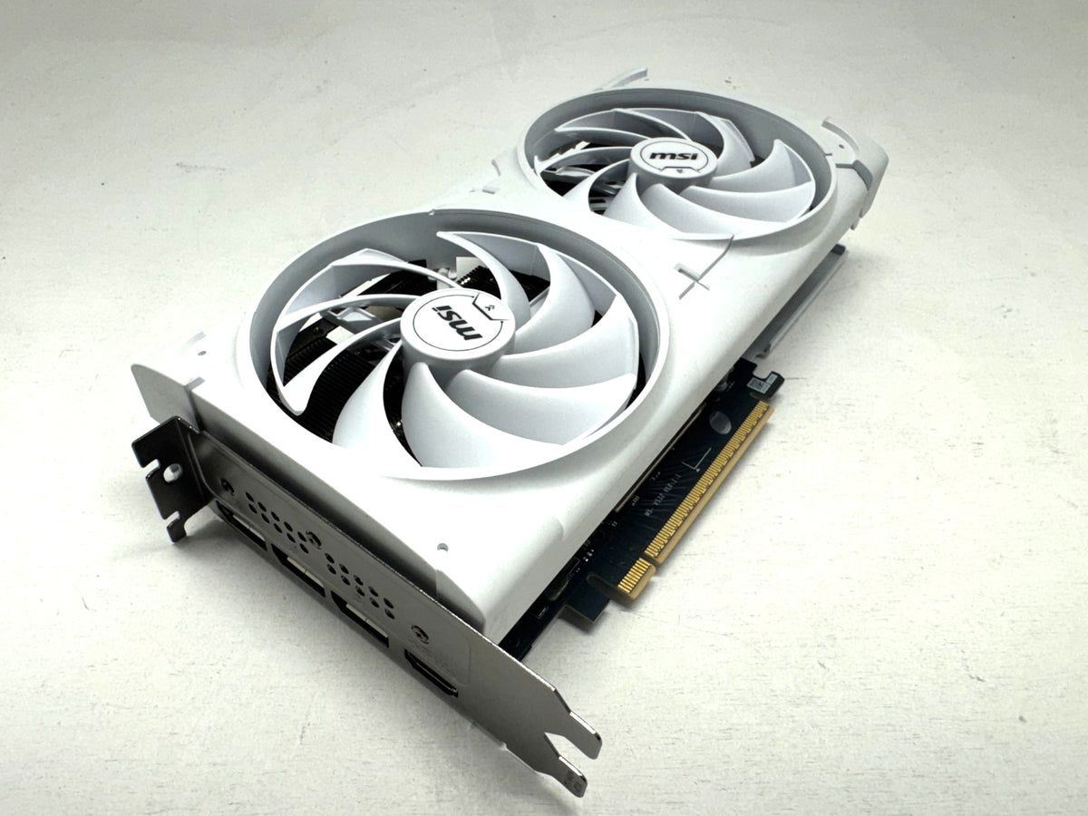 MSI GeForce RTX 5070 12G GDDR7 Ventus 2X OC White PCI Express Gen5 Graphics Card