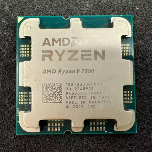 AMD Ryzen 9 7900 Desktop Processor 3.7 GHz, 12-Core, 24-Thread Socket AM5 Tested