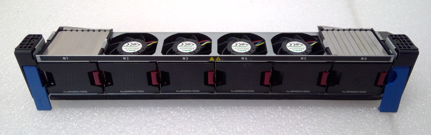 HP 877953-001 DL560 DL380 G10 Fan Cage W/ Louvers & 6 fans 875076-001 872702-001