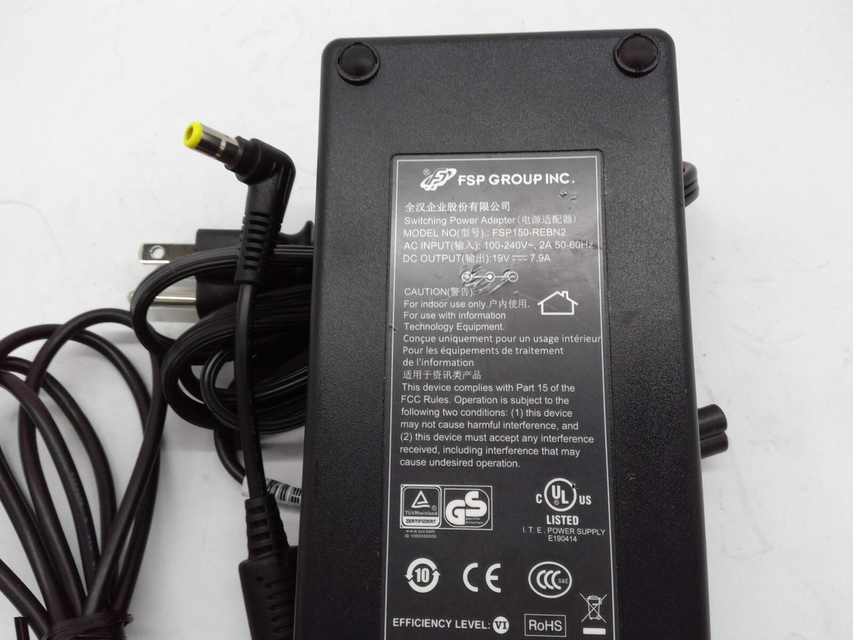 Genuine FSP FSP150-REBN2 AC Power Adapter 19V 7.9A 150W TIP 6.5MM*3.0MM w/AC