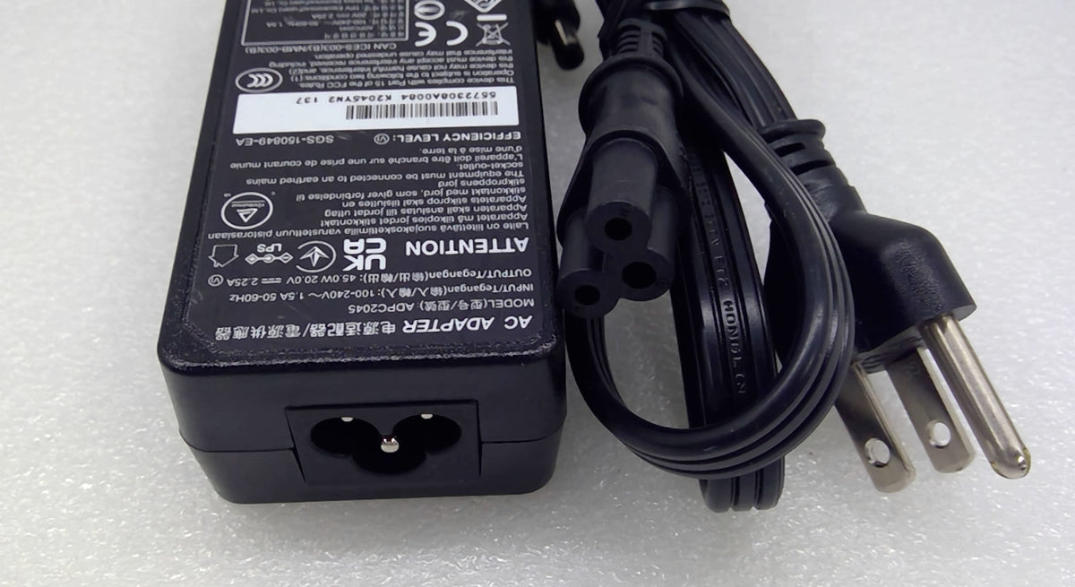 Genuine  ADPC2045 45W AC Adapter 20V 2.25A for AOC MSI w/ Power Cord