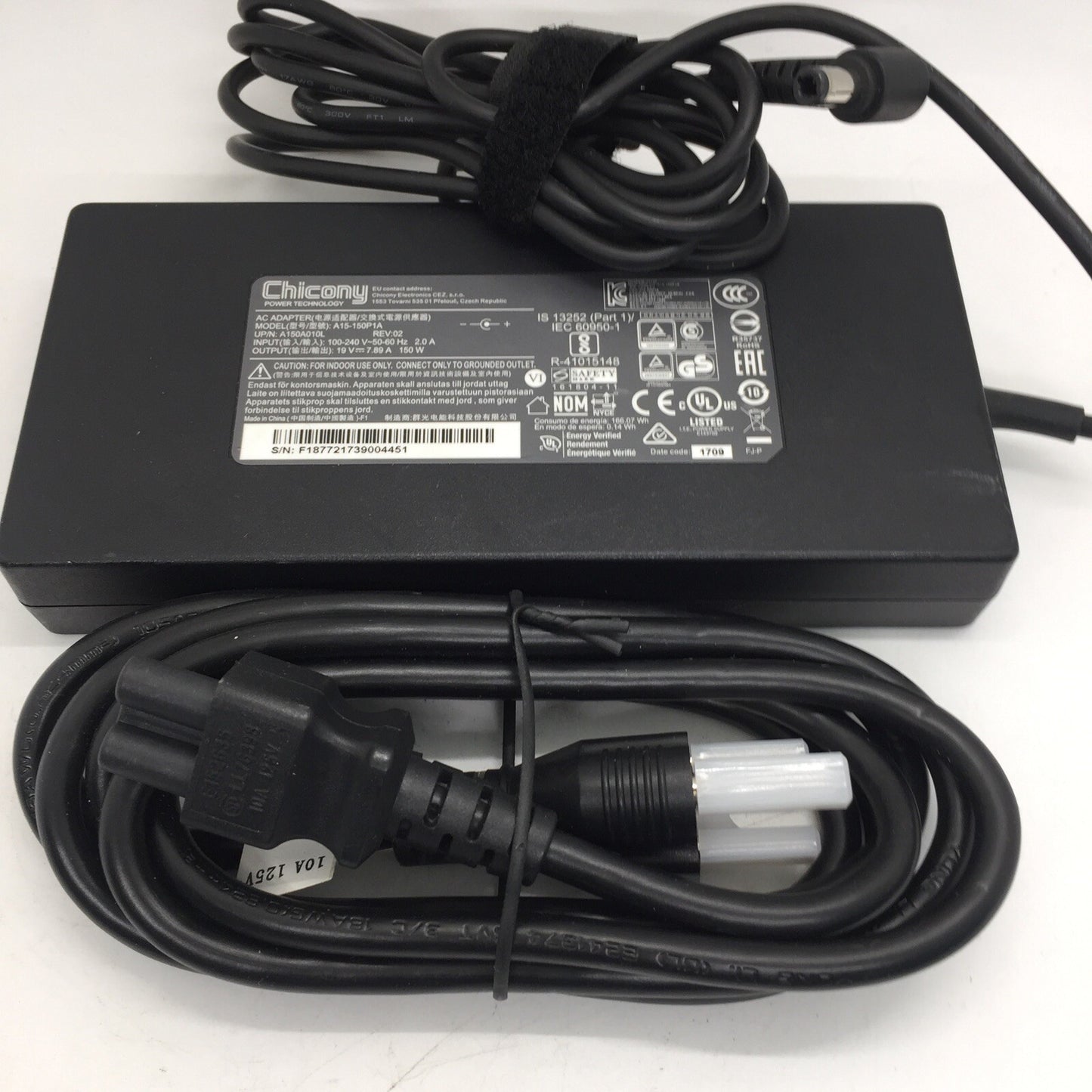 Original OEM 19V 7.89A 150W For Clevo P950EP6 A15-150P1A A150A010L Slim Charger