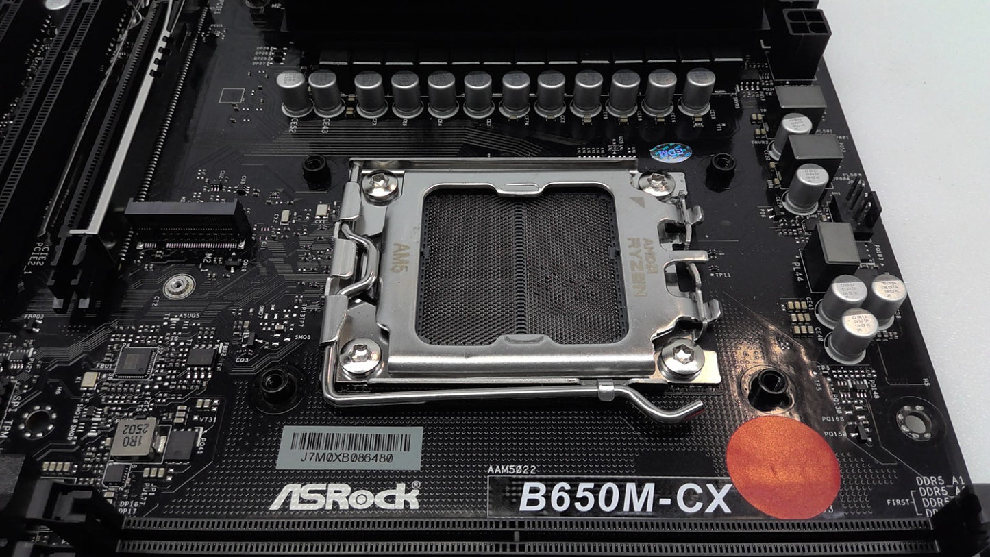 Lot of 3 *For Parts* ASRock B650M-CX micro ATX  AM5 Motherboard AMD No WIFI