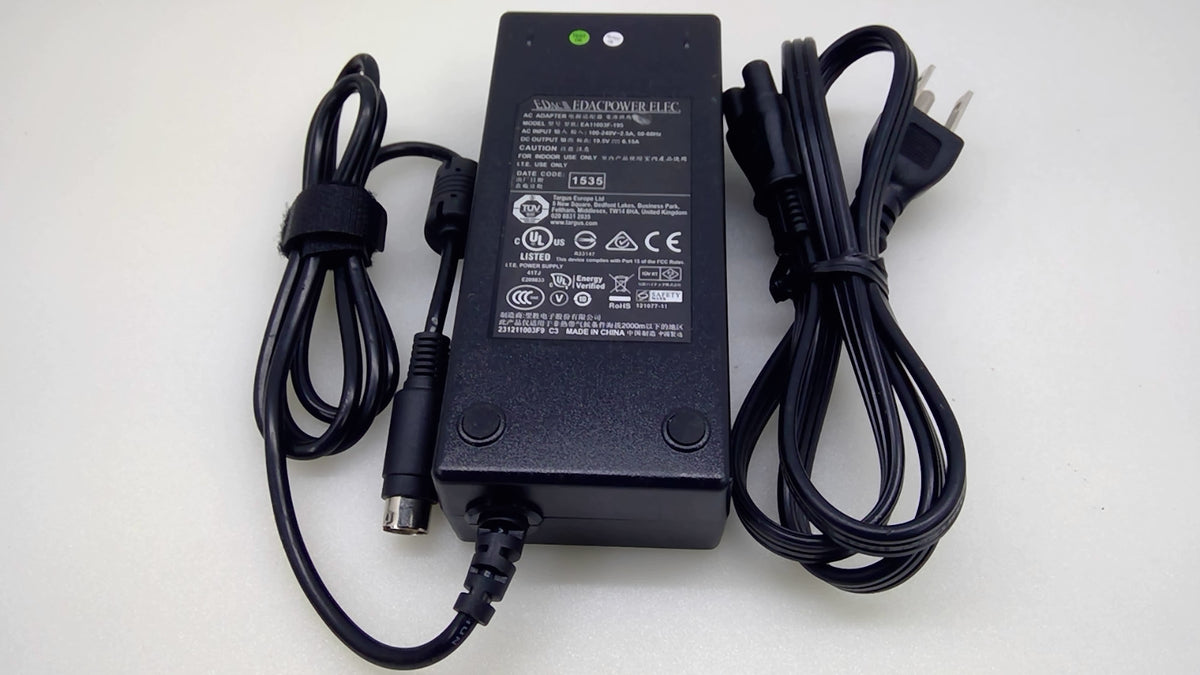 Targus EDAC EA11013M-195 120W 19.5V 6.15A 3-Pin DIN AC Adapter