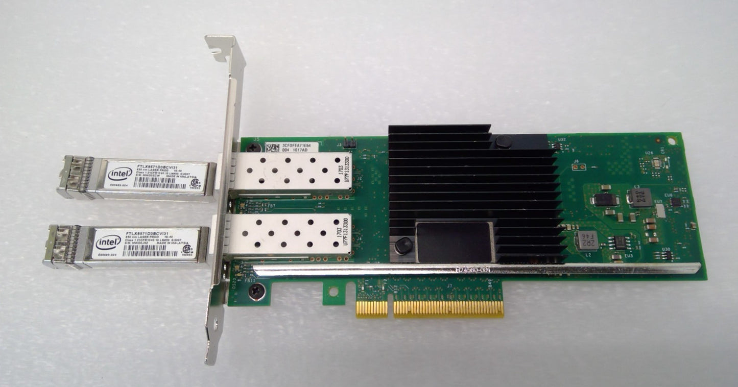 Cisco X710-DA2 Dual Port 10GbE Network Adapter 30-100173-01 High Profile W/2 SFP