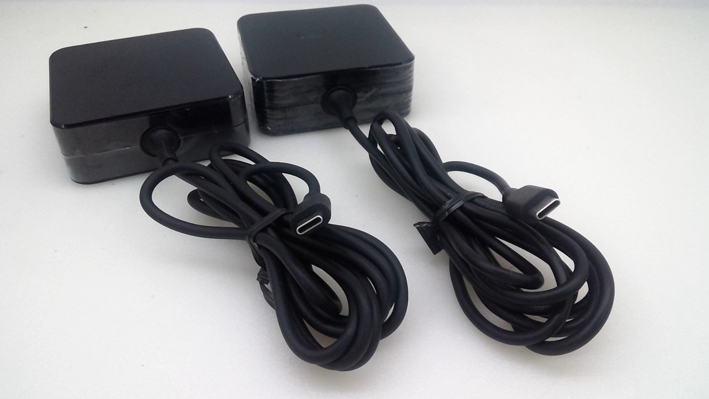 2X 65W Fast PD Charger USB C/Type C Adapter For Laptop Macbook Pro HP Samsung