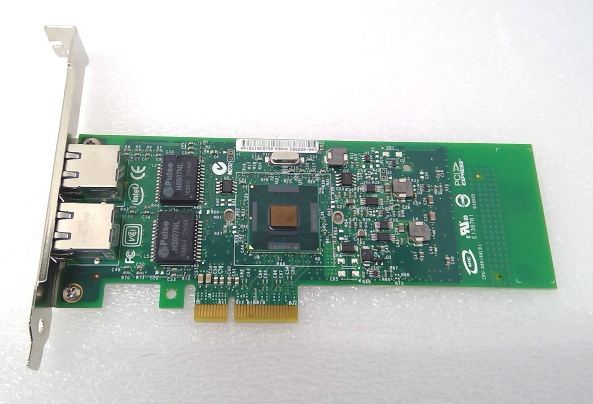 Dell Intel Pro 1000 PT 2 Port 1Gbps PCIe Network Card 0G174P w/ Full Bracket.