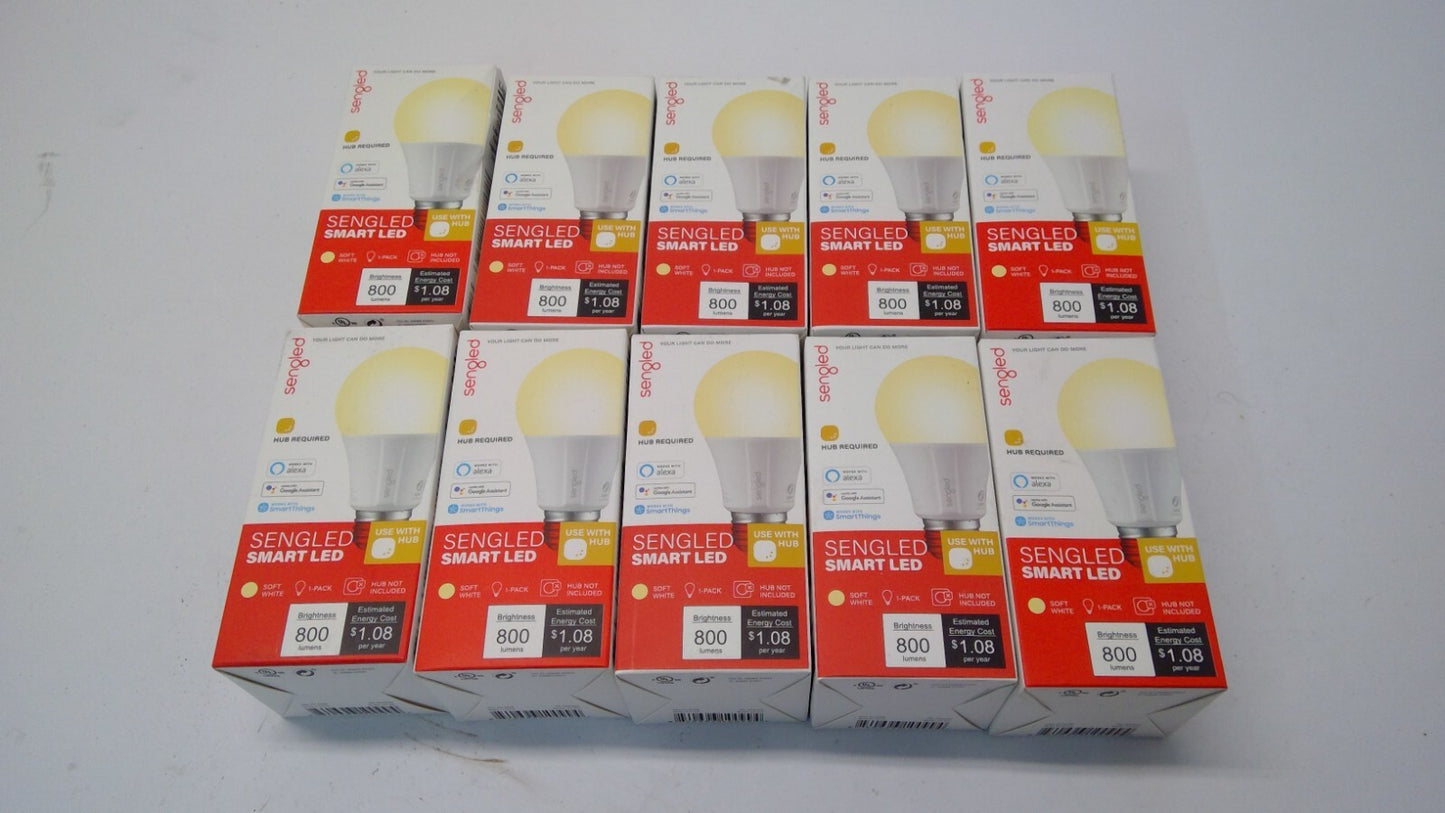 10x - SENGLED Smart Light Bulb Works w/ Alexa Google SmartThings Wink E11-G13W