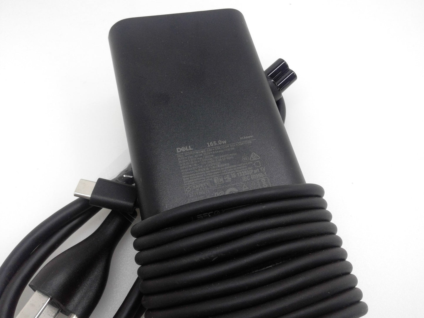 Genuine 165W USB-C Charger Type-C GaN Adapter for Dell XPS 15 17 DA165PM210