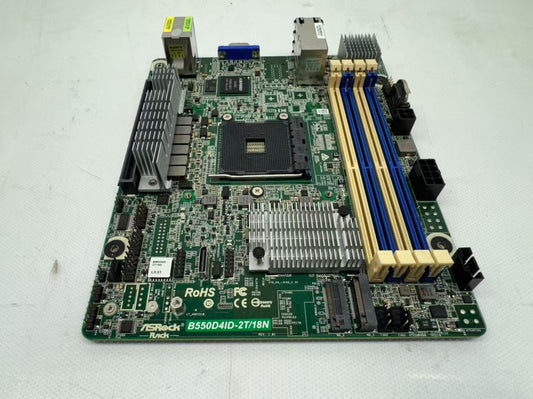 ASRock RACK B550D4ID-2T/18N mini-ITX Server Motherboard