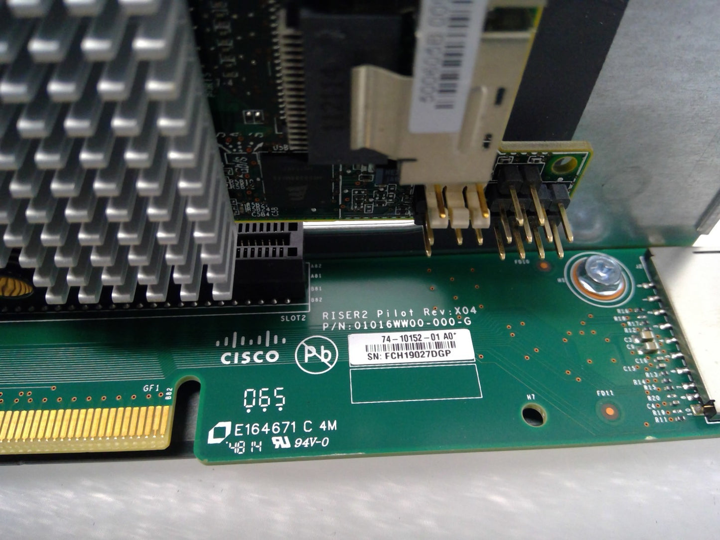 LSI UCS-RAID9271CV-8I MR SAS 9271-8i 74-11165-04 w/CISCO 74-10152-01 /Battery
