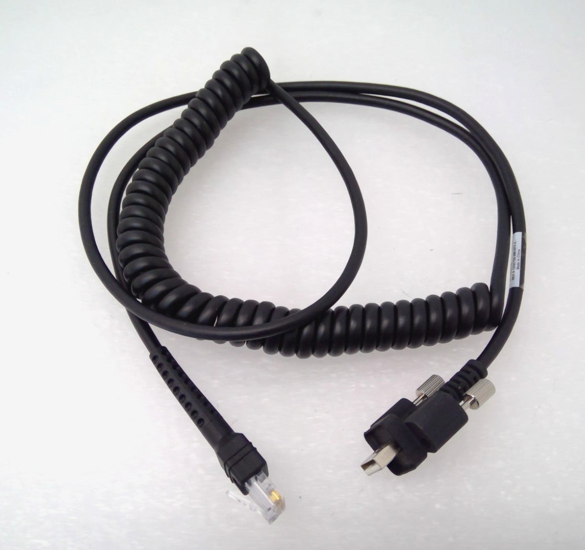 Zebra 25-159548-02 Coiled USB to RJ45 Cable for VC70N0 DS3508 LS3408
