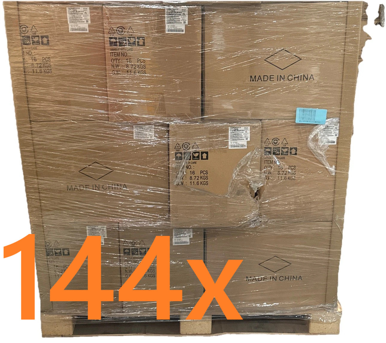 Lot of 144 - NEW HP SK-2086 WIRED USB FULL STANDARD DESKTOP KEYBOARD 697737-001