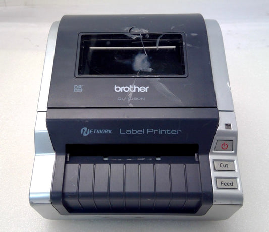 Brother QL-1060N Direct Thermal Network Label Printer *Damaged Label Cover*