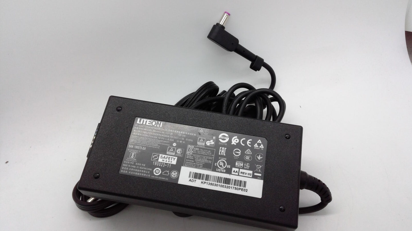 OEM Liteon 19.5V 6.92A PA-1131-26 For Acer Nitro 5 AN517-52-52T3 17.3"  135W