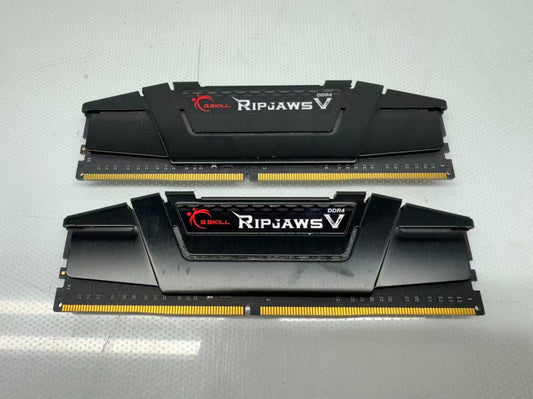 G.SKILL Ripjaws V 32GB (2x16GB) DDR4-3200 Desktop Memory F4-3200C16S-16GVK Black
