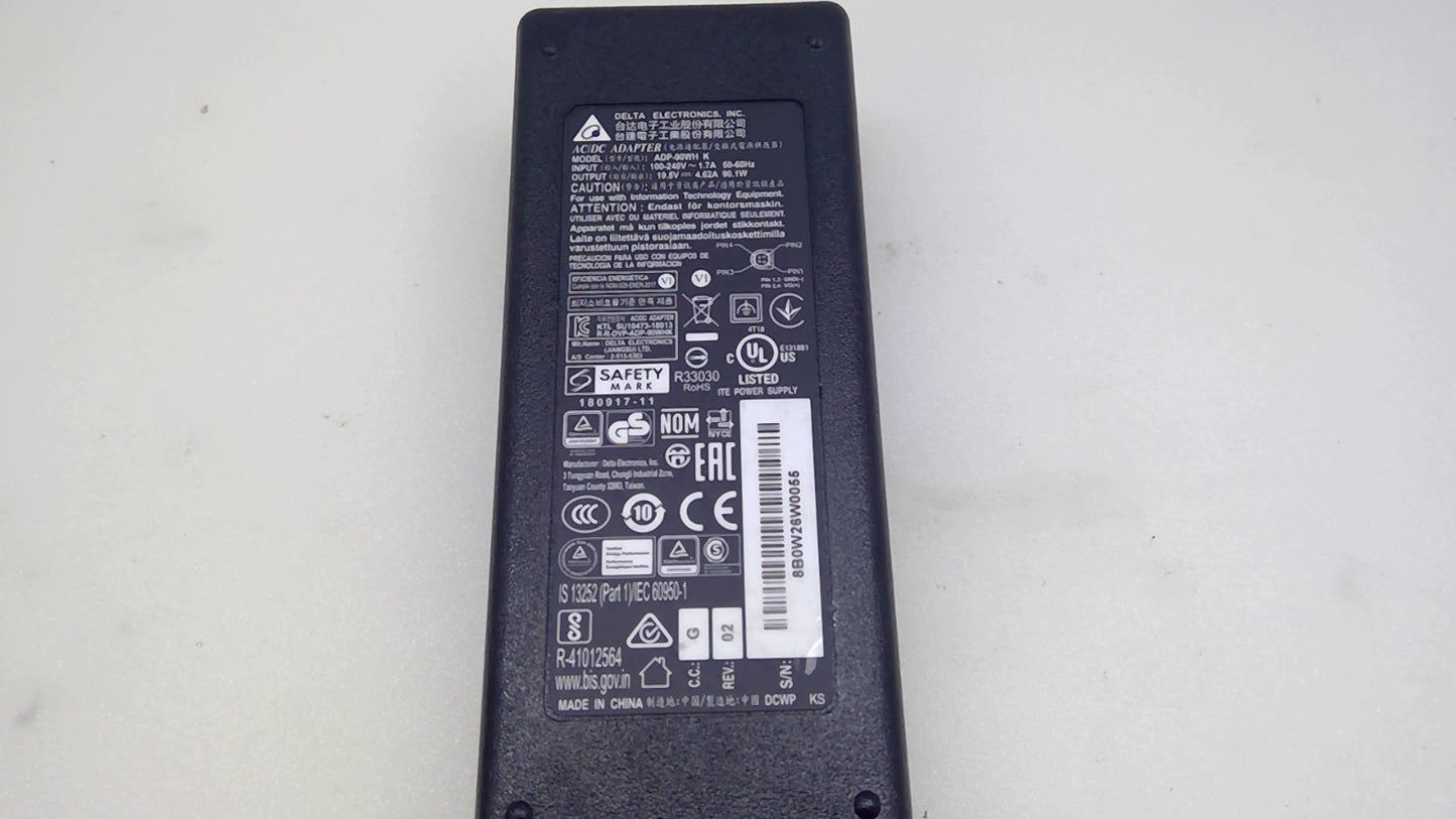 Genuine Delta Electronics ADP-90WH K AC Adapter Power Charger 4-PIN 19.5V 4.62A