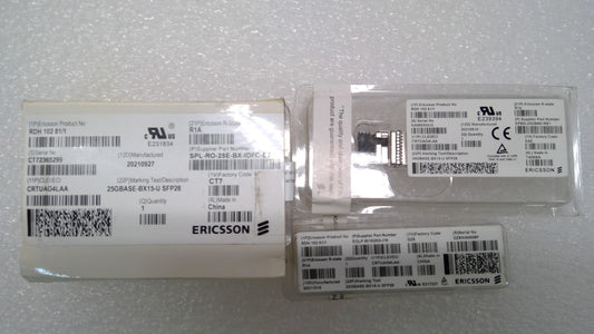 NEW Ericsson RDH 102 81/1 R1A  25GBASE-BX15-U SFP28 Transceiver SFP