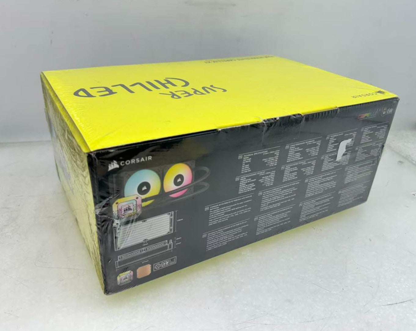 Corsair H100i Elite Capellix XT liquid CPU Cooler Brand New