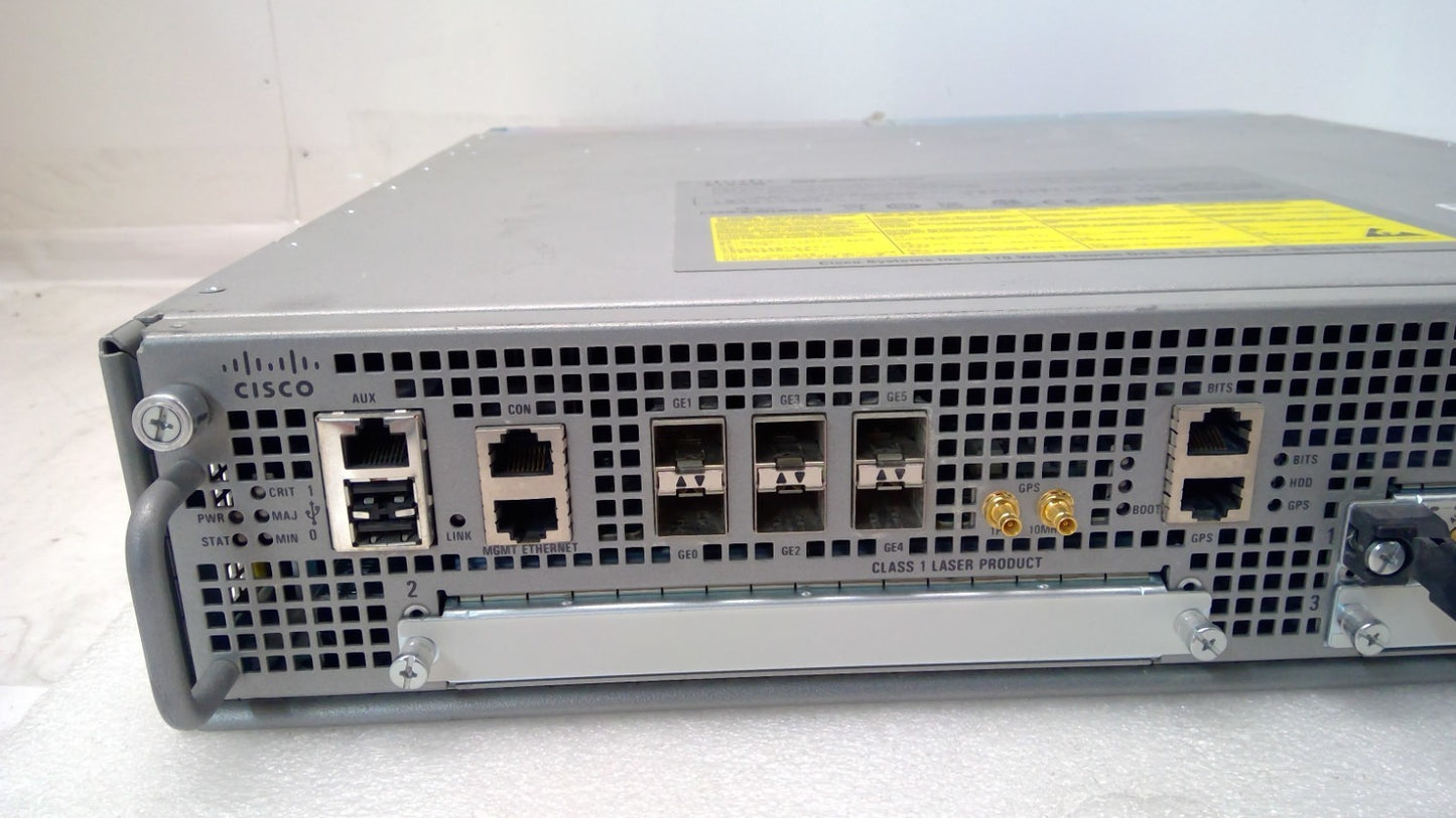 Cisco ASR1000 Aggregation Services Router ASR1002-X W/SPA-2XT3/E3-V2