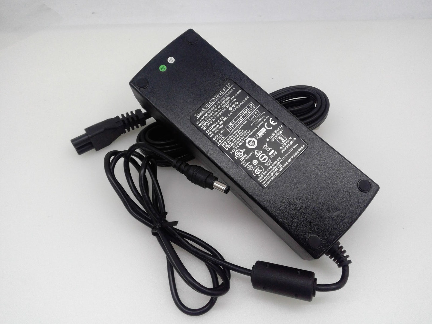Genuine Edac EA11703F-2000 AC/DC Adapter 20V 7.5A Power Supply 5.5x2.1mm