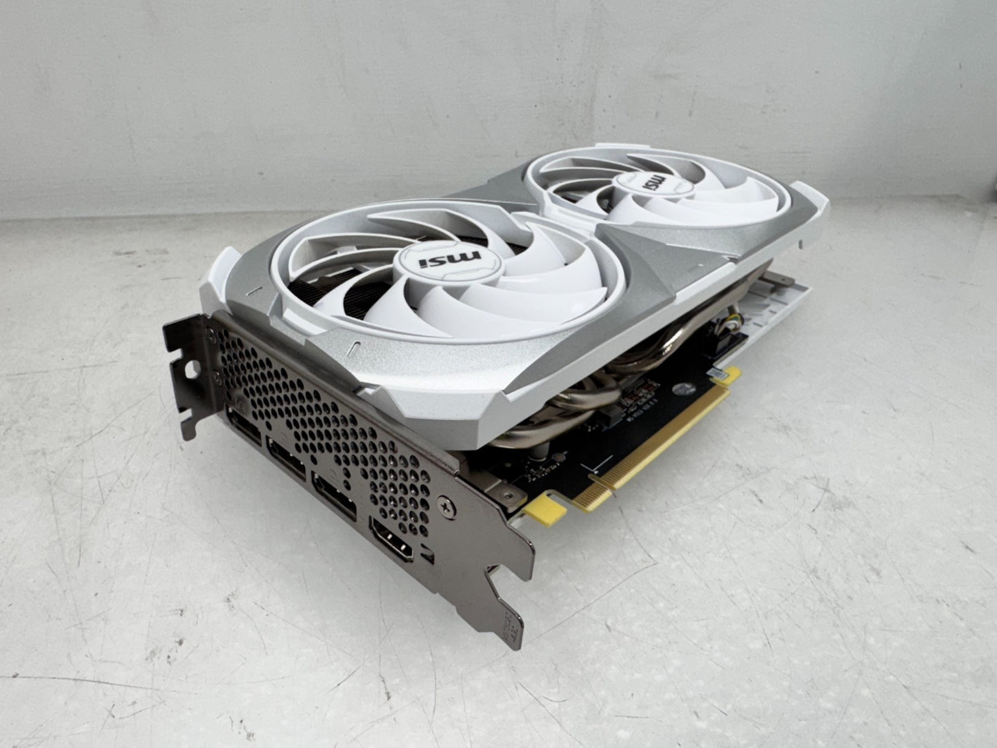 MSI GeForce RTX 4070 Ti Super 16GB GDDR6X VENTUS 2X OC White Graphics  Card