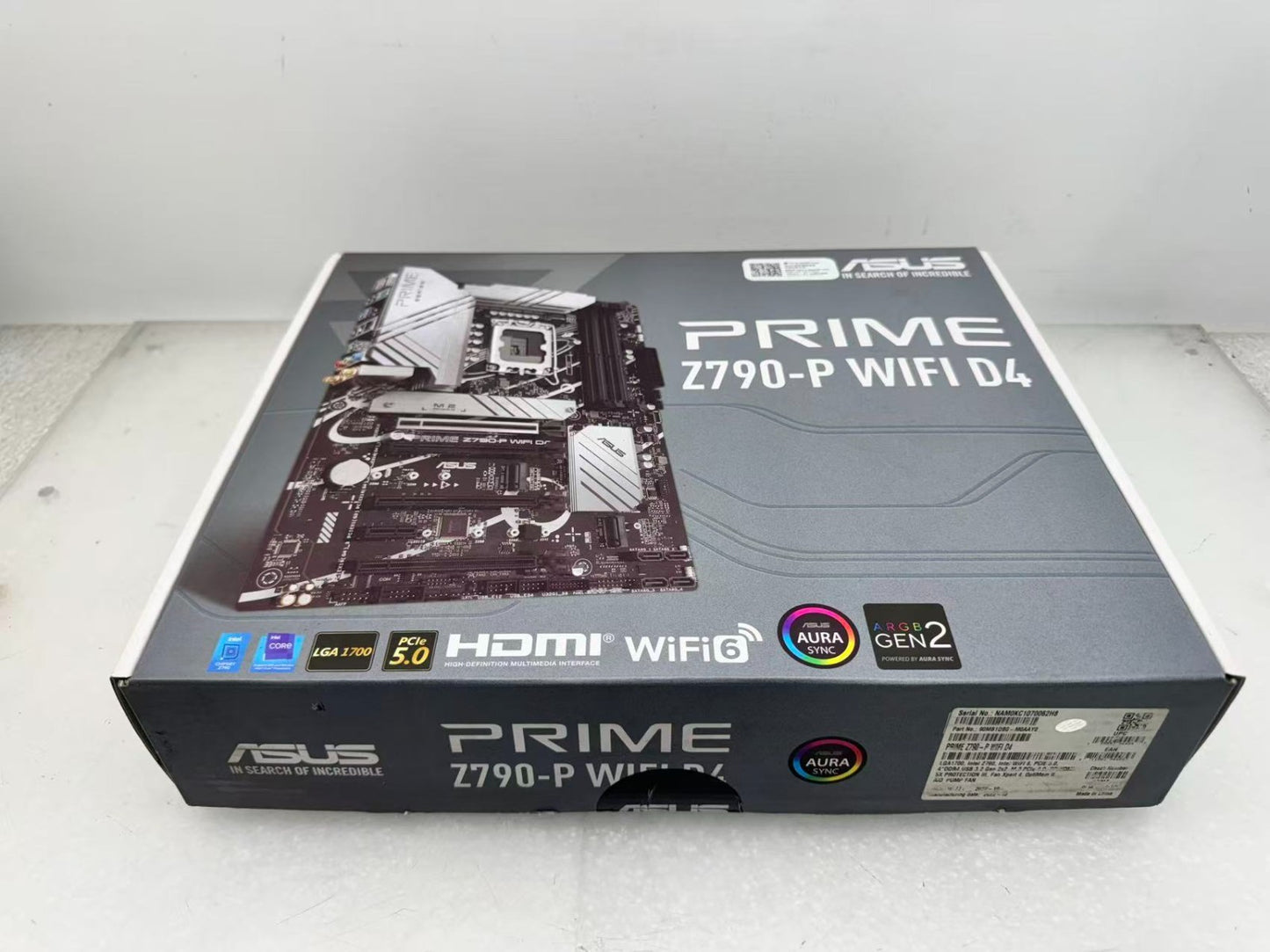 OPEN BOX ASUS Prime Z790-P WIFI D4 MotherBoard For Intel LGA1700