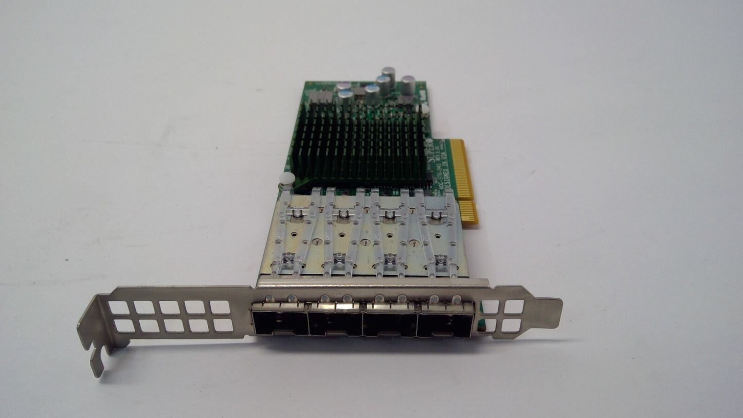 SuperMicro AOC-STG-B4S BCM57840S 4-Port 10GbE REV 1.01 SFP+ Ethernet Adapter H/P