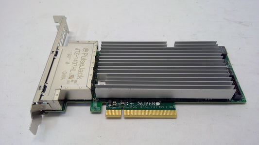 SUPERMICO AOC-STG-I4T 10Gigabit 10GBe BaseT Quad Port Server NIC High Profile