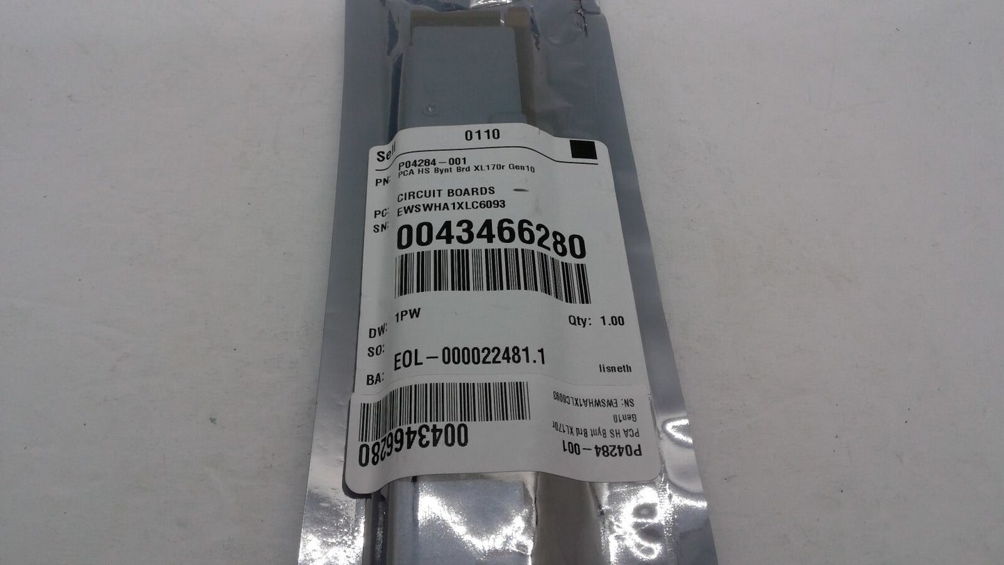 X4 OEM HPE P04284-001 SPS-PCA HS Bayonet Board XL170r  865858-002 874829-002