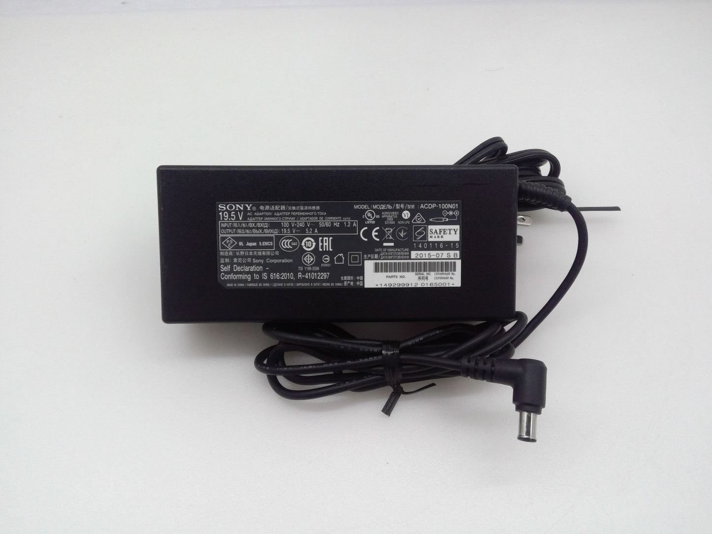 OEM ACDP-100N01 100W 19.5V 5.2A Adapter For Sony Bravia KDL-55W807B 55W800B TV