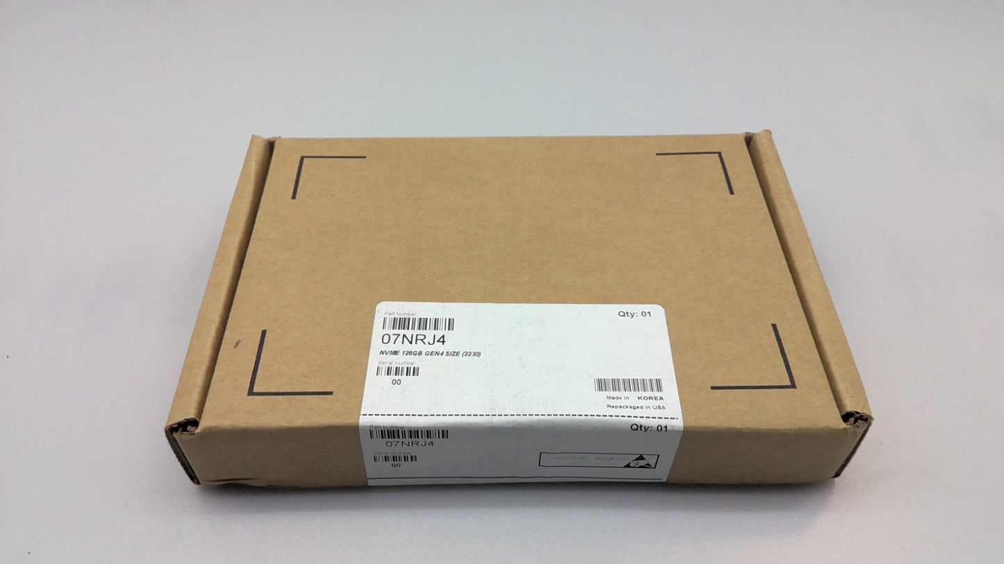 New Dell 7NRJ4 07NRJ4 Samsung MZ-9LQ128C PM991a NVME 128GB Gen4 SSD