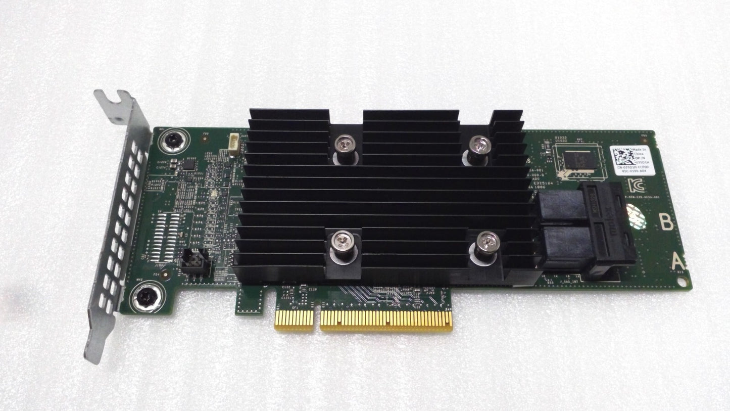 Dell PowerEdge PERC H330 12Gb SAS Raid Controller Card 75D1H 075D1H, Low-Profile