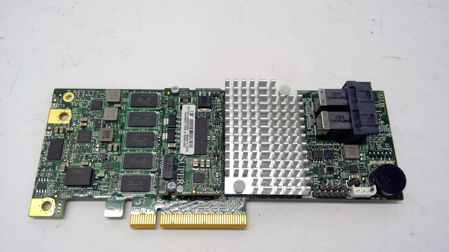 AOC-S3108L-H8iR Supermicro 12Gb/s 8-Port Raid Adapter W/Cache No Bracket