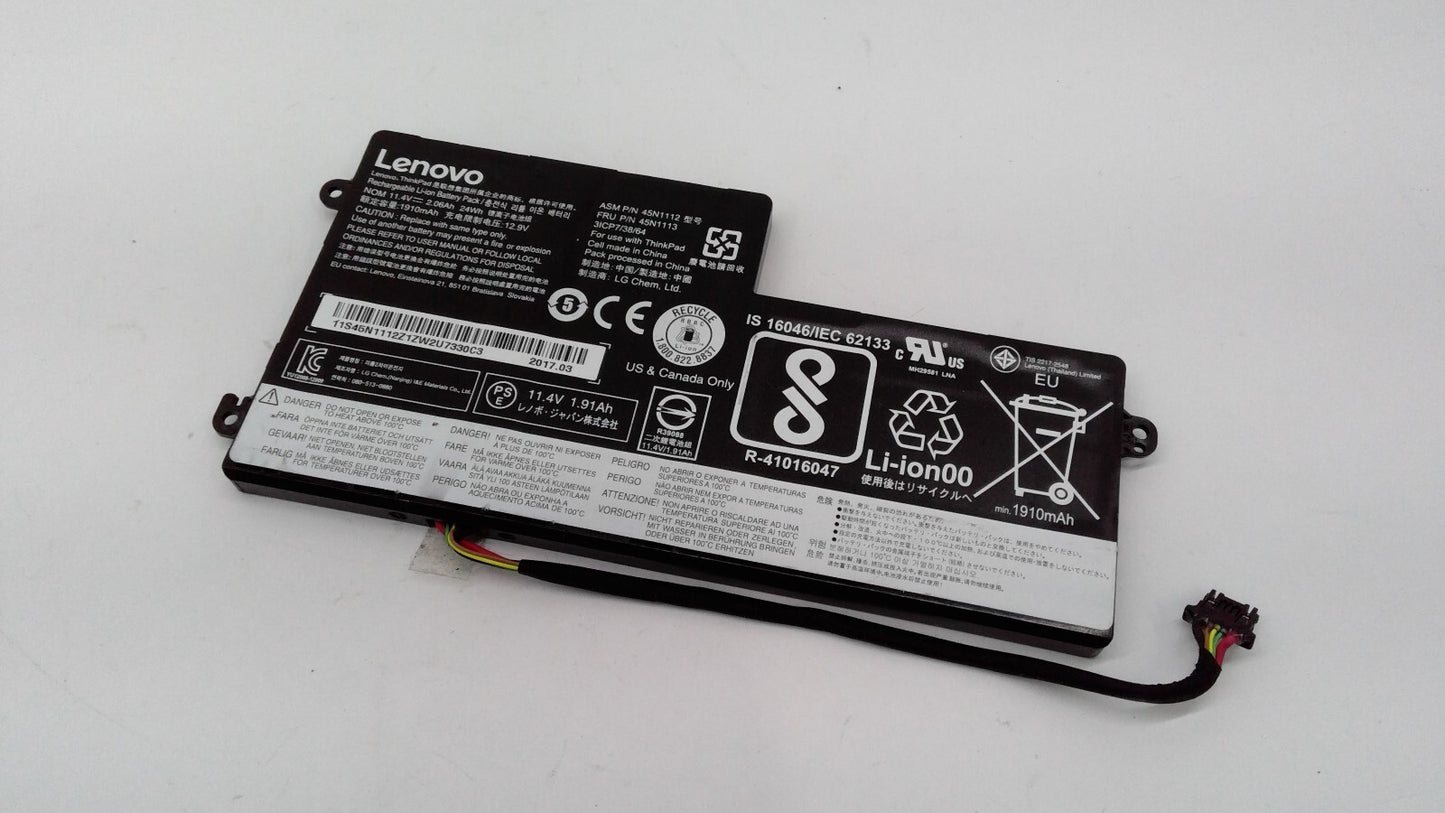 Original 45N1112 45N1113 Battery for Lenovo ThinkPad x240 x250 x260 x270 OEM