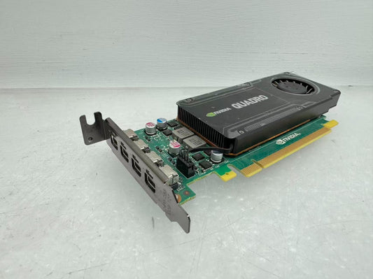 HP Nvidia Quadro K1200 4GB GDDR5 4x Mini DP PCIe x16 LOW PROFILE 802794-001
