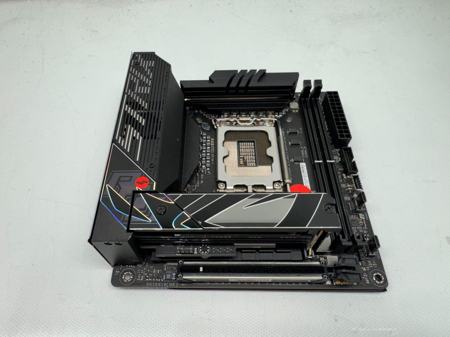 *For Parts* Strix Z790-I GAMING WIFI Socket 1700 DDR5 PCIE 5.0 x 16 Motherboard
