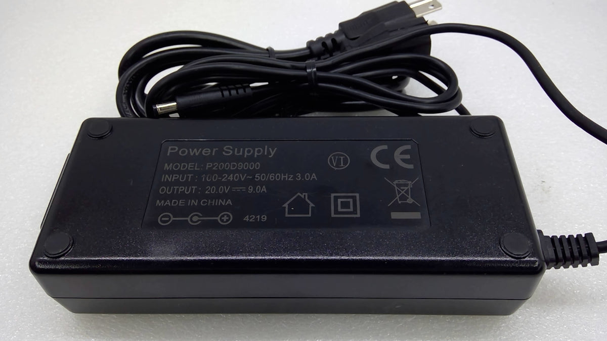 P200D9000 180W 20V 9A 5.5x2.5mm AC Adapter for MSI Gaming Laptop