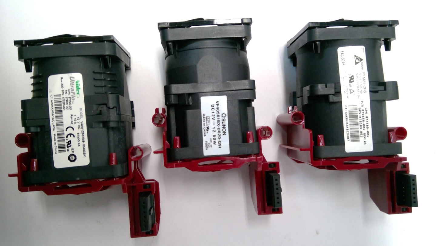 *Lot of 7* HP DL360 DL360p Gen10 Standard Cooling Fan Module 879656-001