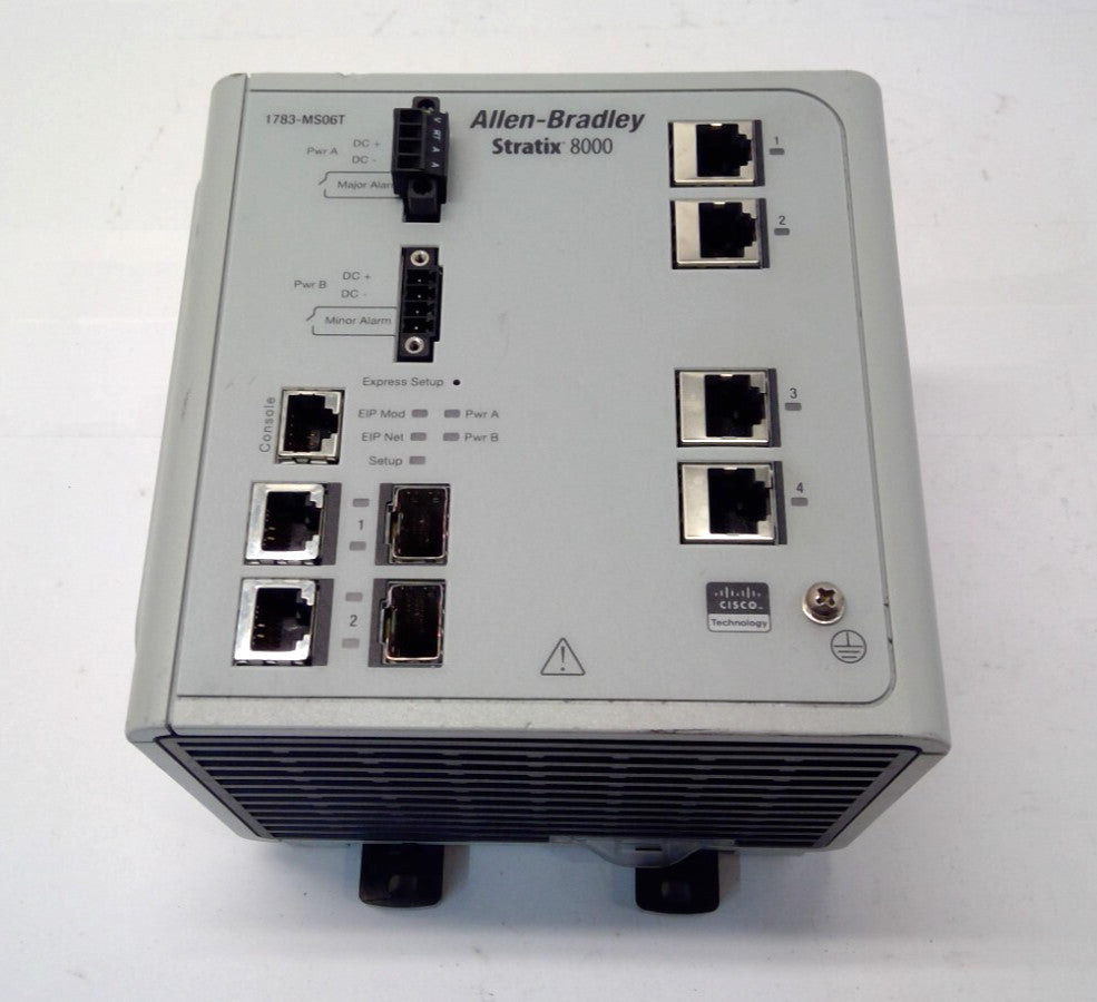 Allen Bradley 1783-MS06T Stratix 8000 6-Port Modular Managed Ethernet Switch