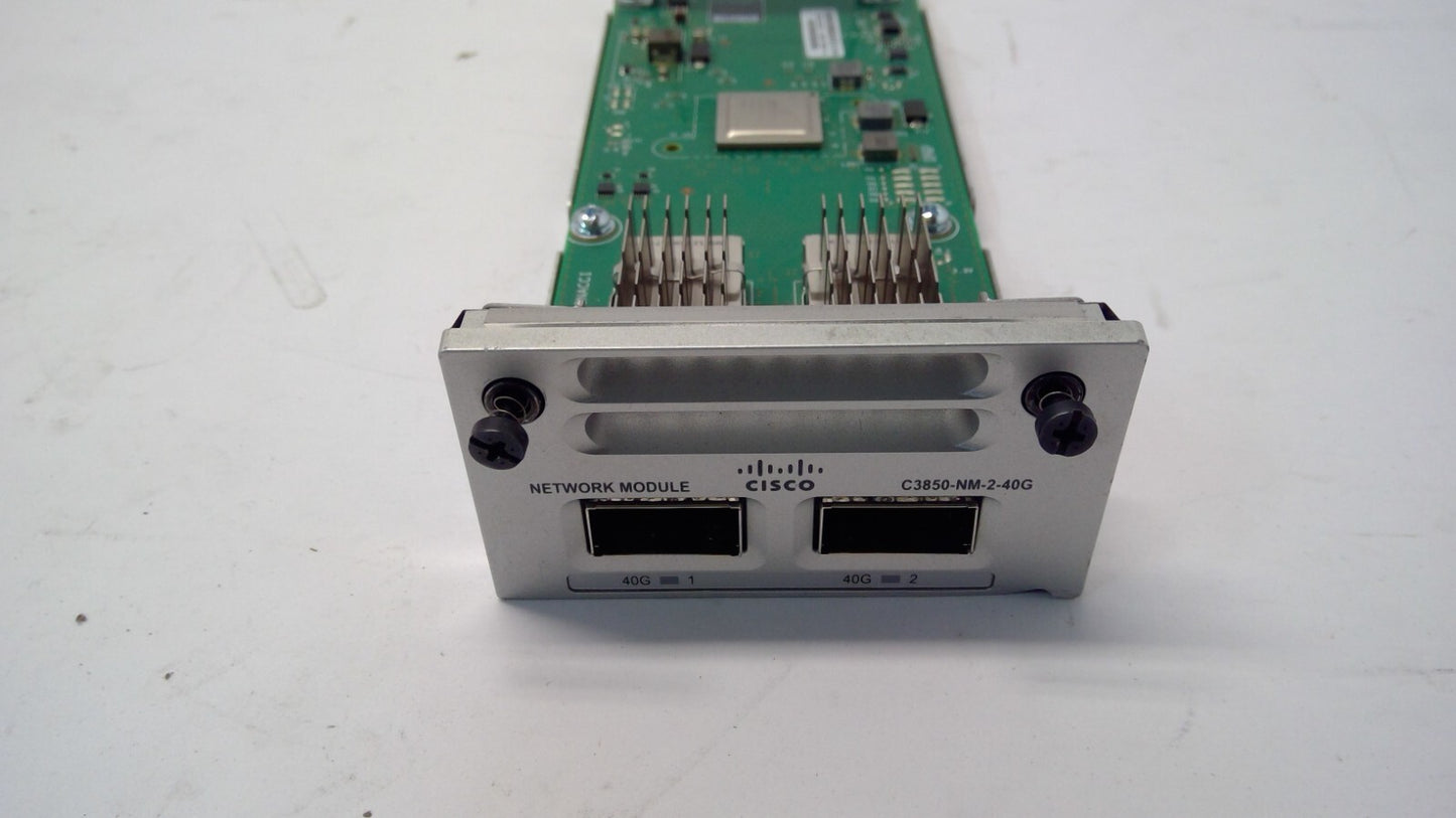 CISCO 3850 Series Network Module C3850-NM-2-40G 2 x 40GE Network Module