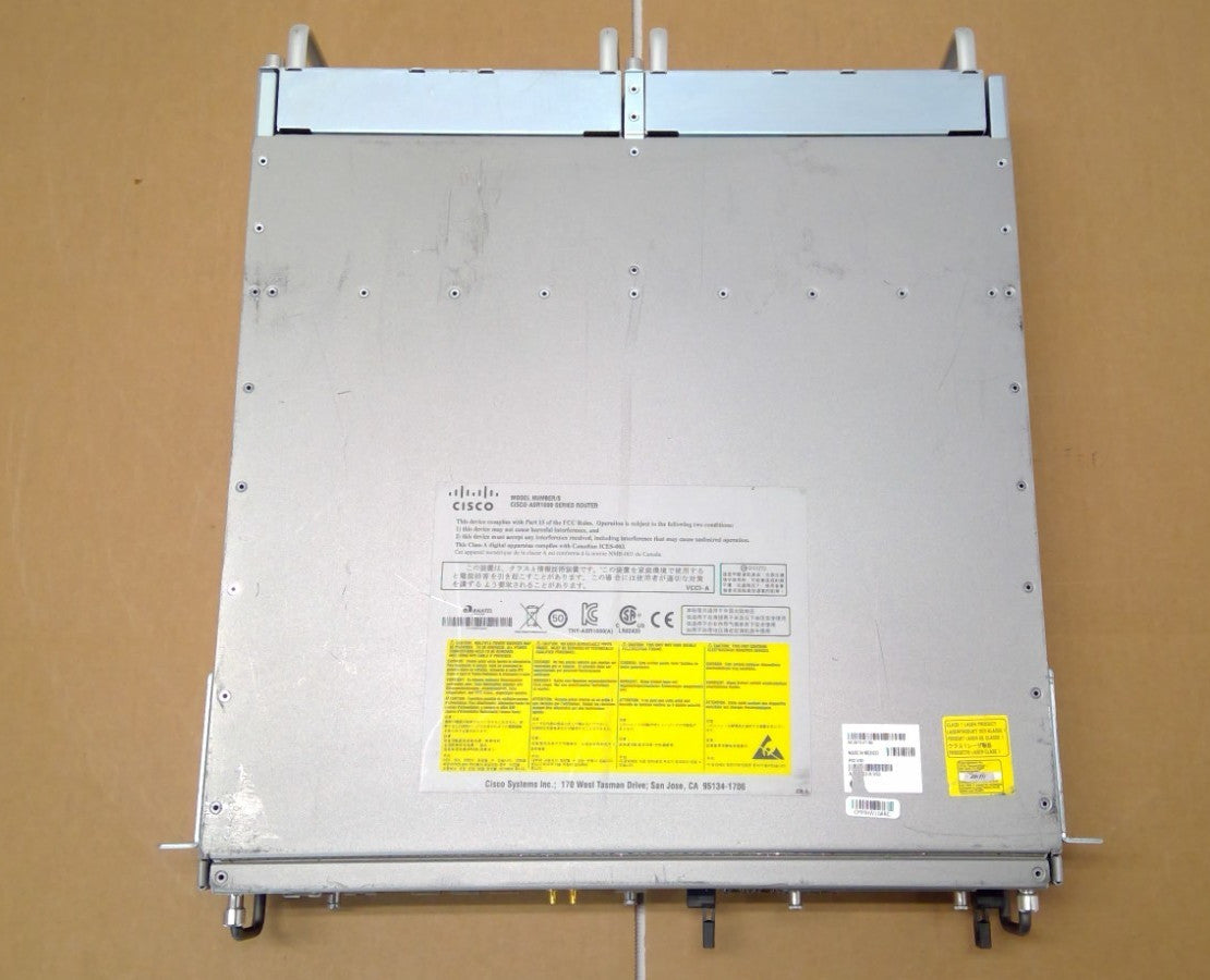 Cisco ASR1002-X ASR 1000 Series Aggregation Service Router W/SPA-4XoC3-POS