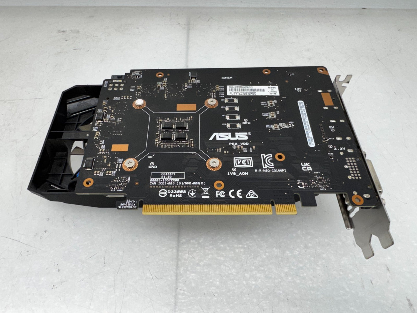 ASUS DUAL GeForce GTX 1650 V2 OC 4GB GDDR6 Graphics Card DUAL-GTX1650-O4GD6-P-V2