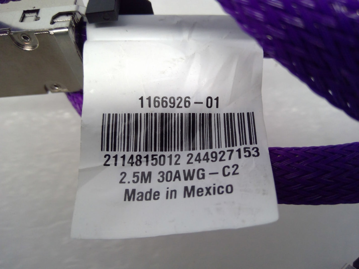 Molex 2114815012 800G OSFP to 2x 400G OSFP Breakout DAC Cable 2.5m 30AWG