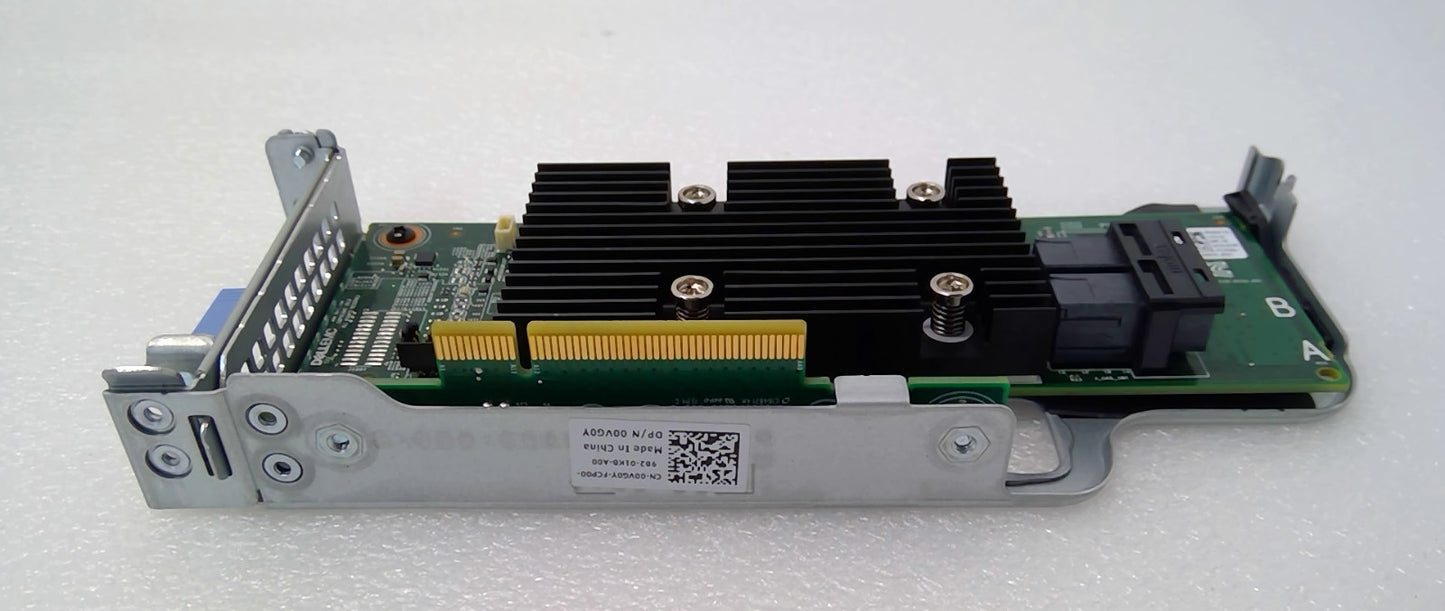 Dell EMC 0CG2YM H330 12Gbps SAS PCIe HBA RAID Controller Card w/ Riser + Cage